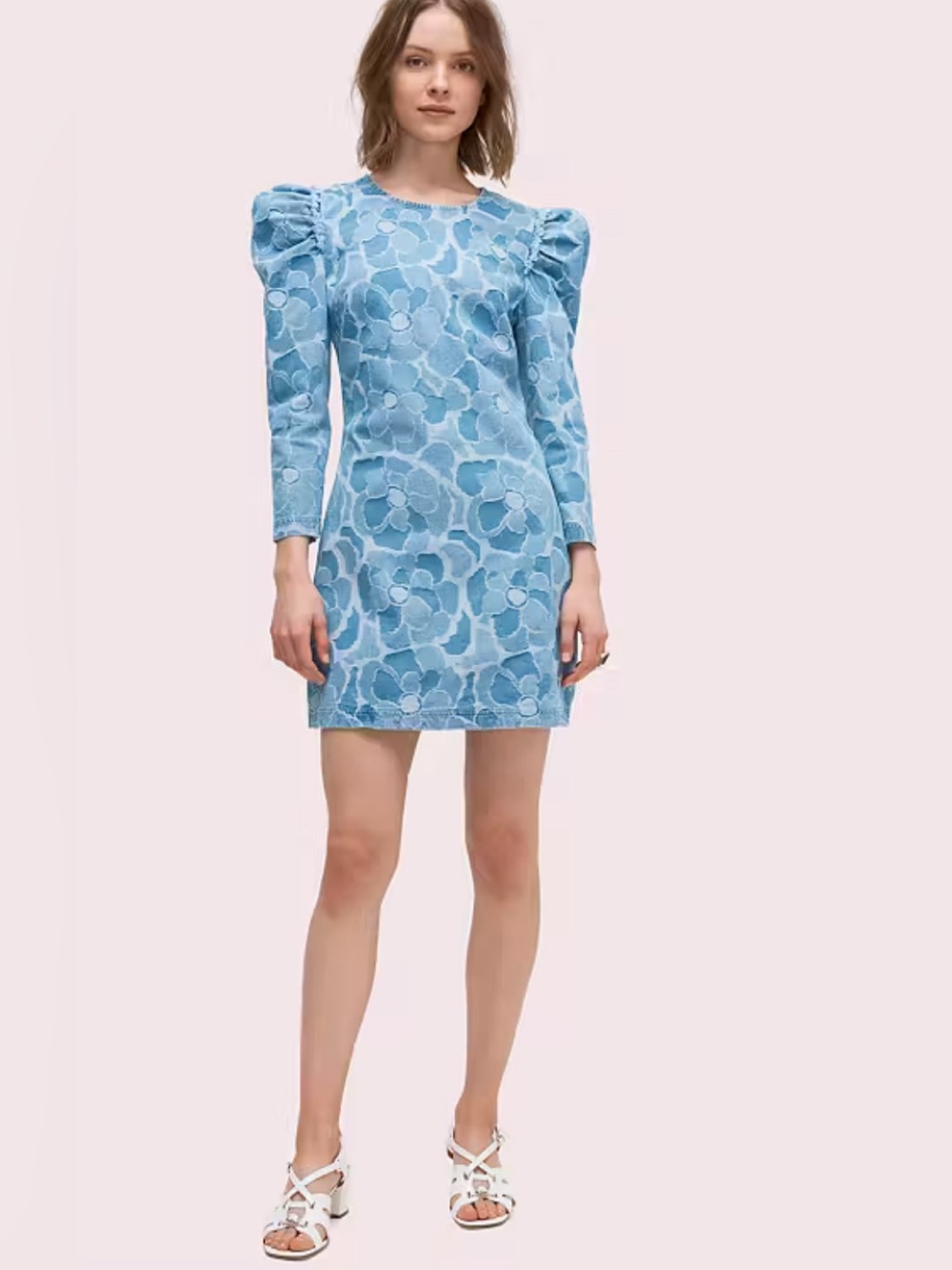 Abstract Peony Dress